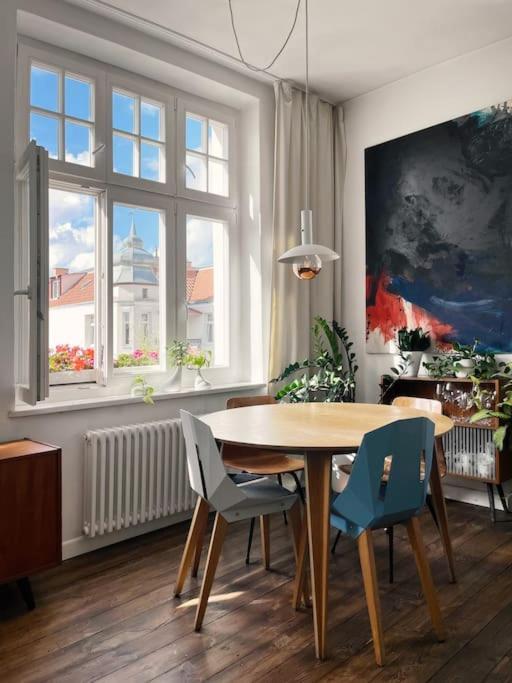 Nastrojowe Mieszkanie W Centrum Gdansk Bagian luar foto
